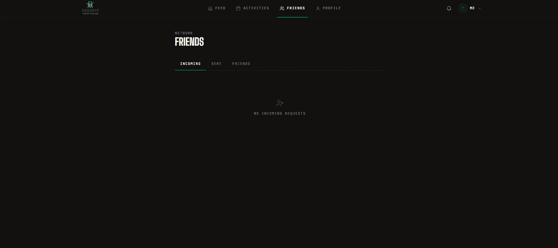PeerFit v2 - friends