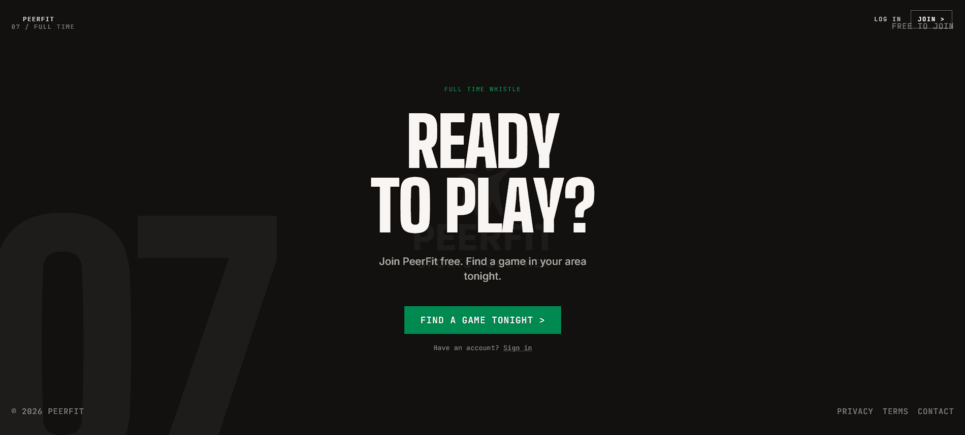 PeerFit v2 - home 7