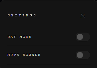Deadcenter - settings